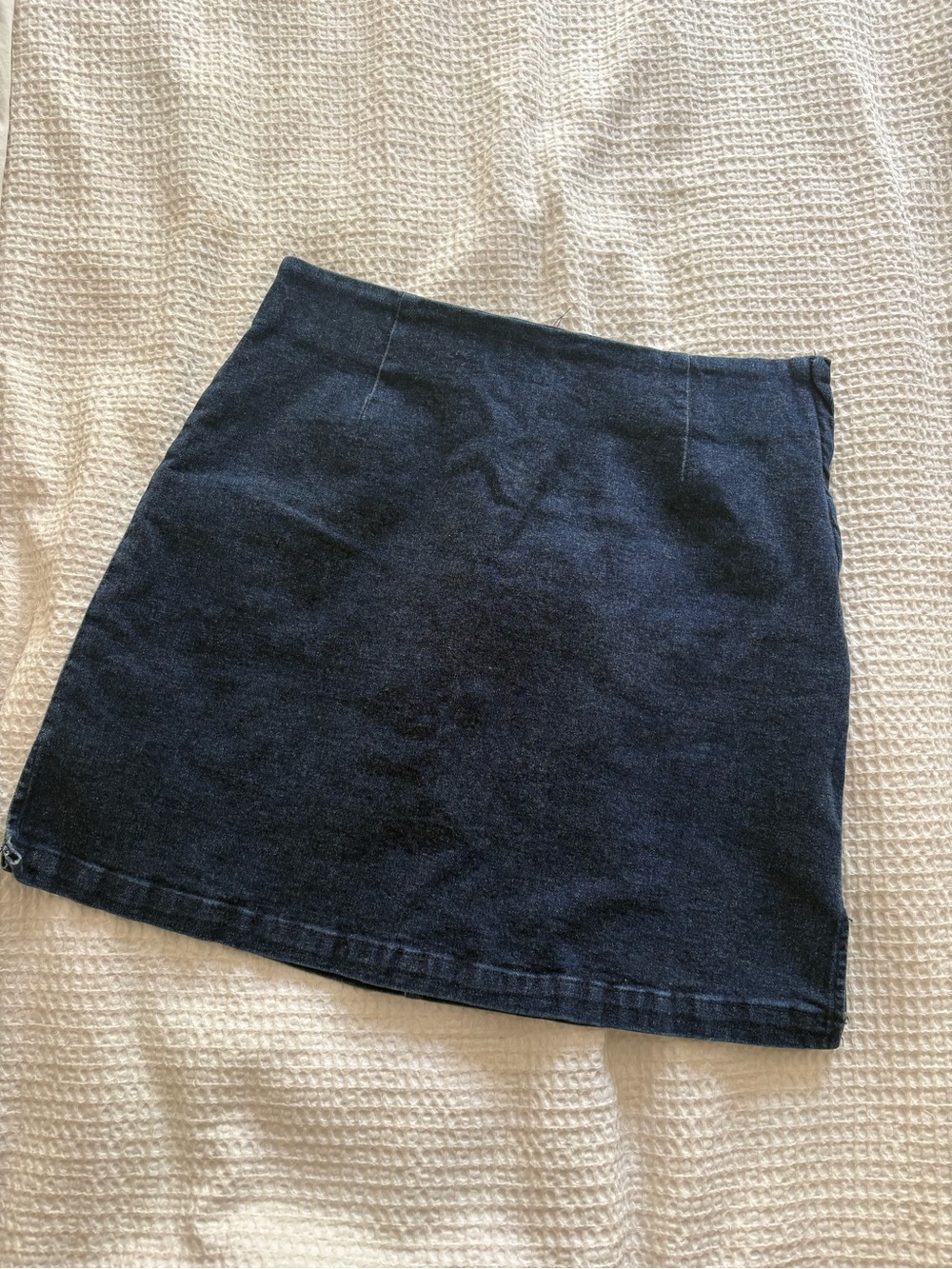 Vintage The Limited Dark Blue Denim Mini Skirt - size 8